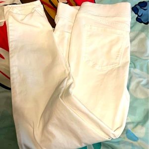 White jeggings. Worn once